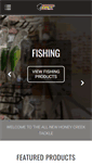 Mobile Screenshot of honeycreektackle.com